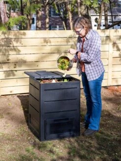 Deluxe Pyramid Composter II 10 Deluxe Pyramid Composter II -Deals Garden Decor Store 8600227 0586 tif