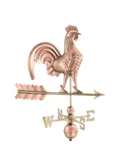 Rooster Copper Weathervane 7 Rooster Copper Weathervane -Deals Garden Decor Store 8600283 04v