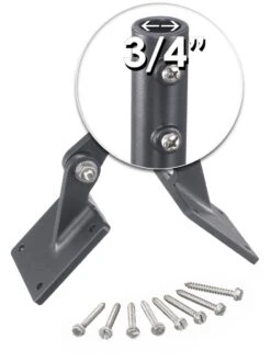 Adjustable Weathervane Roof Mount -Deals Garden Decor Store 8600385 03v