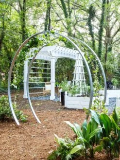 Gracie Modern Arbor, Large -Deals Garden Decor Store 8600515 01IN 1
