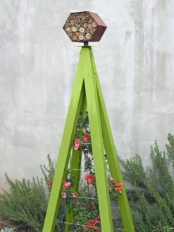 Bee Bungalow + Akoris Garden Tuteur Jr. -Deals Garden Decor Store 8600532 05v bee bungalow akoris garden tuteur leaf green