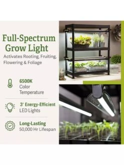 LED Stack-n-Grow Lights - 2-Tier System -Deals Garden Decor Store 8608906 2