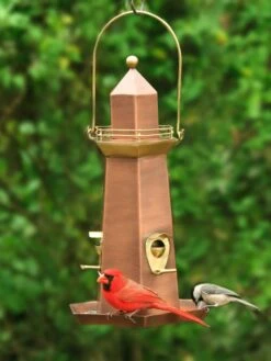 Lighthouse Bird Feeder -Deals Garden Decor Store 8609055 03v