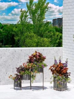 Galvanized Grow Bag Planter 12" -Deals Garden Decor Store 8609180 0344 tif 1