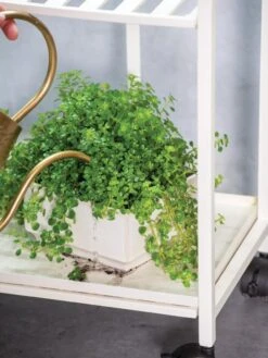 Oslo 2-Tier Plant Stand With Folding Shelves -Deals Garden Decor Store 8609220 4137 tif 1