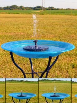 Floating Solar Bird Bath Bubbler -Deals Garden Decor Store 8609905 01V tif