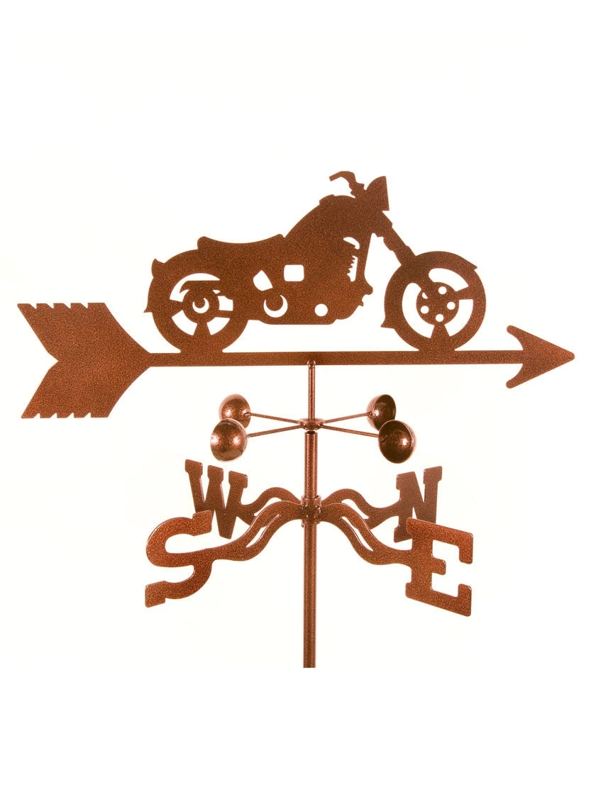 EZ Vane ® Classic Motorcycle Weathervane 1 EZ Vane ® Classic Motorcycle Weathervane