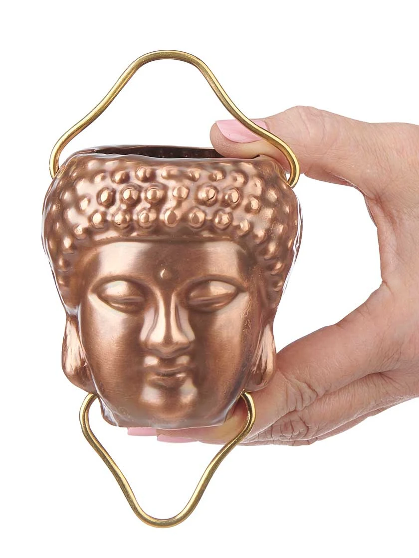 Buddha Copper Rain Chains, 8.5' 2 Buddha Copper Rain Chains, 8.5' - Image 2