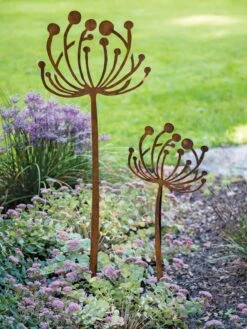 Queen Anne's Lace Garden Stake Set Of 2 6 Queen Anne's Lace Garden Stake Set Of 2 -Deals Garden Decor Store 8610210 0105 tif