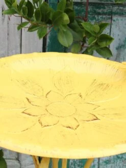 Vintage Floral Birdbath 5 Vintage Floral Birdbath -Deals Garden Decor Store 8610559 02V JPG