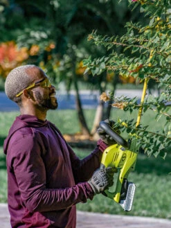 Sun Joe 24V-HT22-LTE 24-Volt ION+ Cordless Hedge Trimmer Kit | 22-Inch | W/ 2.0-Ah Battery And Charger 15 Sun Joe 24V-HT22-LTE 24-Volt ION+ Cordless Hedge Trimmer Kit | 22-Inch | W/ 2.0-Ah Battery And Charger -Deals Garden Decor Store 8610657 06v