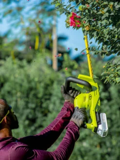 Sun Joe 24V-HT22-LTE 24-Volt ION+ Cordless Hedge Trimmer Kit | 22-Inch | W/ 2.0-Ah Battery And Charger 17 Sun Joe 24V-HT22-LTE 24-Volt ION+ Cordless Hedge Trimmer Kit | 22-Inch | W/ 2.0-Ah Battery And Charger -Deals Garden Decor Store 8610657 08v