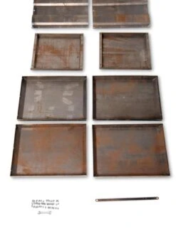 Corten Steel Modular Raised Bed, 2'x4' -Deals Garden Decor Store 8610702 5140 tif