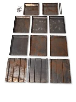 Corten Steel Modular Raised Bed, 2'x6' -Deals Garden Decor Store 8610703 0142 tif