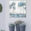 Glimmering Mist Outdoor Wall Art