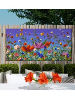 Summer Recital Outdoor Wall Art -Deals Garden Decor Store 8610736 02v