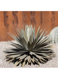 Desert Steel Yucca Plant Sculpture -Deals Garden Decor Store 8610744 02v