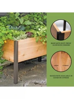 Elevated Planter Box, 2' X 4' 9 Elevated Planter Box, 2' X 4' -Deals Garden Decor Store 8610894 3