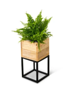 Tartu Elevated Square Planters -Deals Garden Decor Store 8611004 038