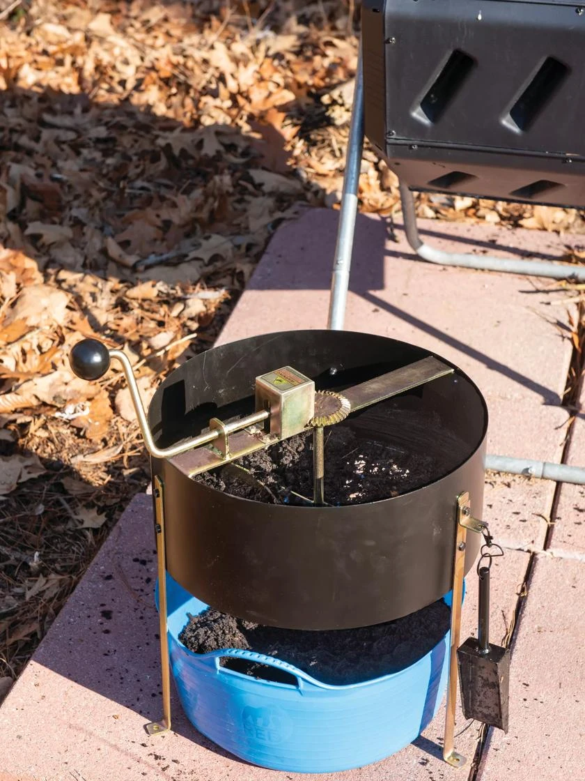 Gardener's Rotary Compost Soil Sifter 2 Gardener's Rotary Compost Soil Sifter - Image 2