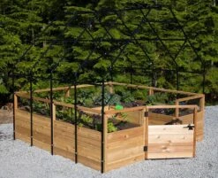 Garden In A Box With Greenhouse, 8' X 8' 10 Garden In A Box With Greenhouse, 8' X 8' -Deals Garden Decor Store 8611033 03V jpg