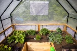 Garden In A Box With Greenhouse, 8' X 8' 11 Garden In A Box With Greenhouse, 8' X 8' -Deals Garden Decor Store 8611033 04V jpg