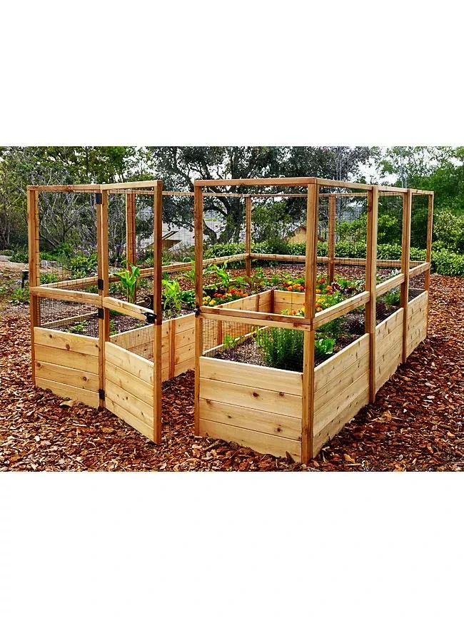 Garden In A Box With Deer Fence, 8' X 16' 2 Garden In A Box With Deer Fence, 8' X 16' - Image 2