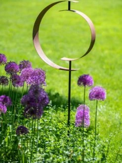 Corten Circle Garden Sculpture -Deals Garden Decor Store 8611061 153 tif