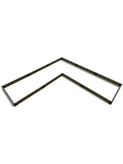 L-Shaped Composite Raised Bed, 12'x12' With 1" Boards -Deals Garden Decor Store 8611162 02v l shaped raised garden beds 12 x 12 with 1 inch boards uptown brown