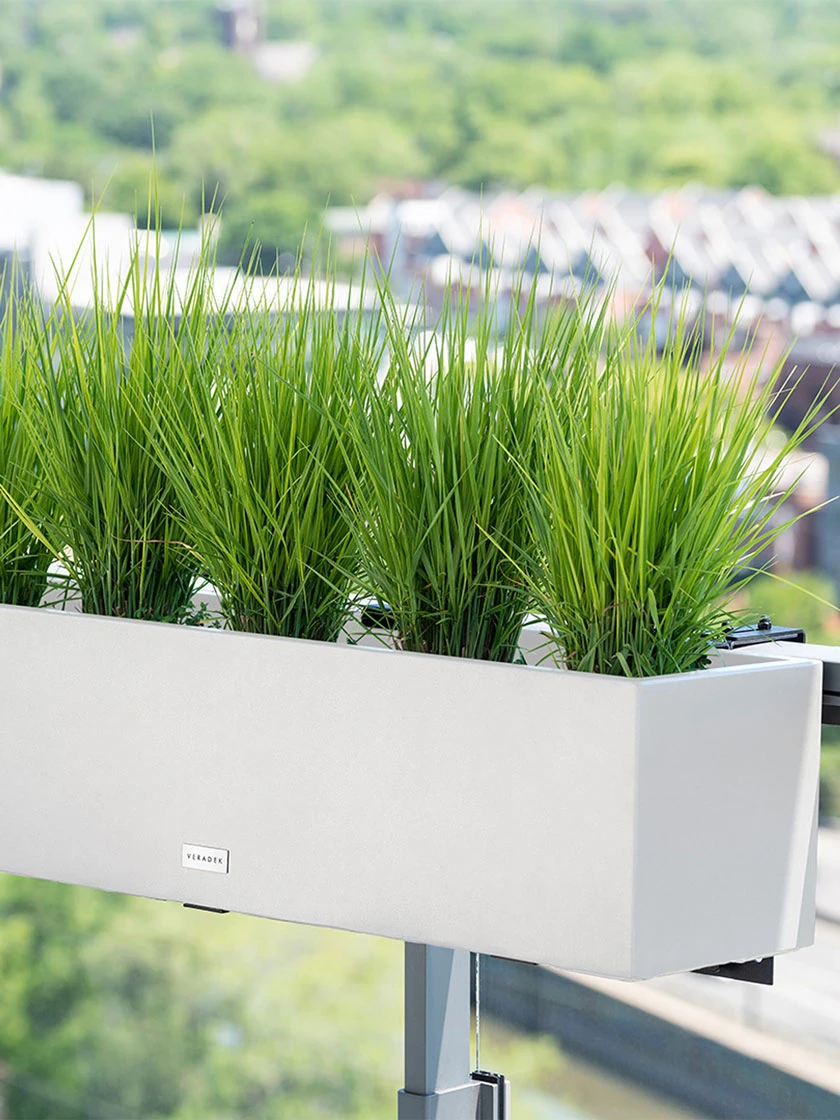 Veradek Metallic Series Railing Planters 7 Veradek Metallic Series Railing Planters - Image 7