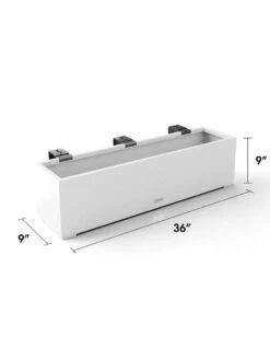 Veradek Metallic Series Railing Planters 29 Veradek Metallic Series Railing Planters -Deals Garden Decor Store 8611610 28v