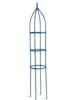 Fleur De Lis Obelisk, 86.8" -Deals Garden Decor Store 8611664 03760 tif