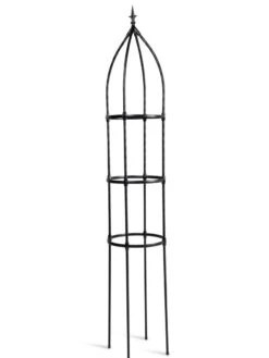 Fleur De Lis Obelisk, 86.8" -Deals Garden Decor Store 8611664 3760 tif