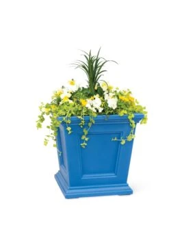 Fairfield Self-Watering Square Planter, 16” X 16” -Deals Garden Decor Store 8611695 046 tif