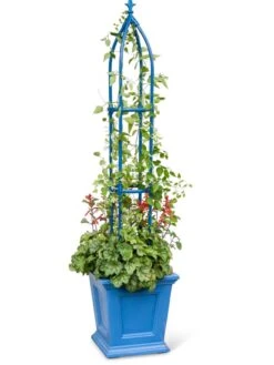Fairfield Self-Watering Square Planter, 16” X 16” -Deals Garden Decor Store 8611695 0614 tif