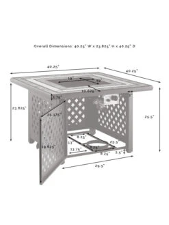 Crosley Tucson Fire Table 15 Crosley Tucson Fire Table -Deals Garden Decor Store 8611947 11v