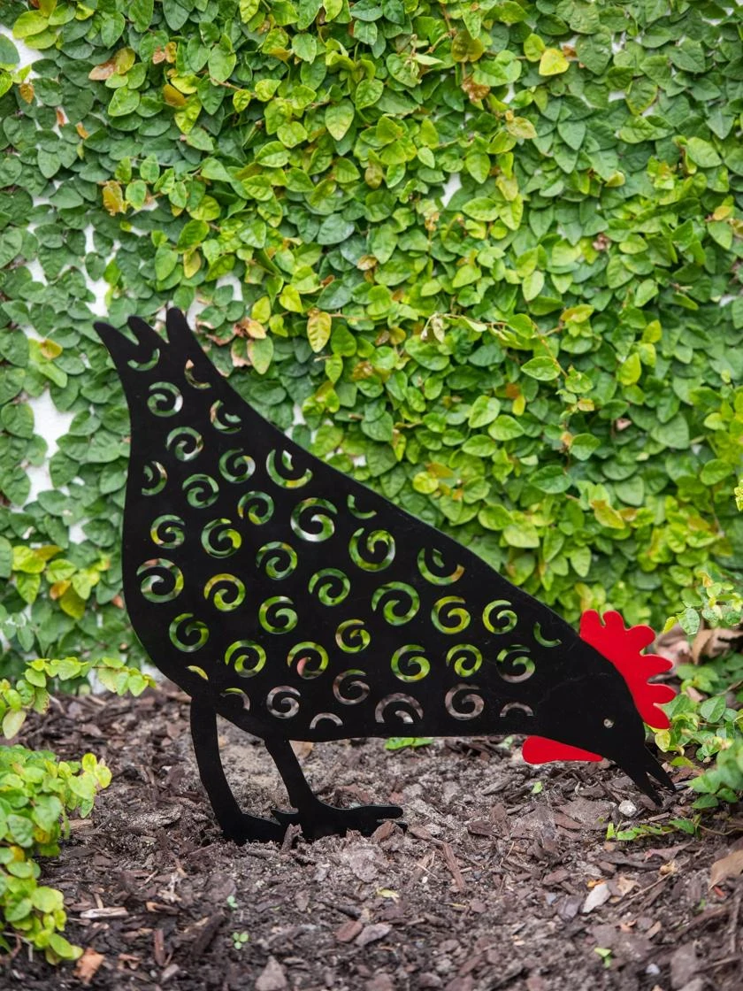 Chicken Friends Garden Stake 2 Chicken Friends Garden Stake - Image 2