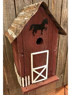 Summitville Stable Bird House 8 Summitville Stable Bird House -Deals Garden Decor Store 8612121 01v