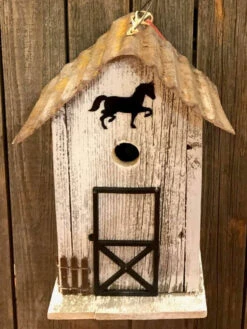 Summitville Stable Bird House 10 Summitville Stable Bird House -Deals Garden Decor Store 8612121 03v