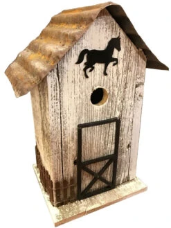 Summitville Stable Bird House 9 Summitville Stable Bird House -Deals Garden Decor Store 8612121 04v