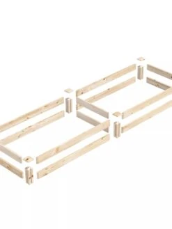 Pine Raised Garden Bed, 2' X 8' -Deals Garden Decor Store 8612243 01V jpg