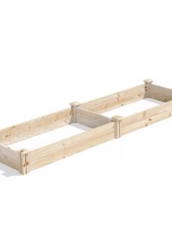 Pine Raised Garden Bed, 2' X 8' -Deals Garden Decor Store 8612243 03V jpg