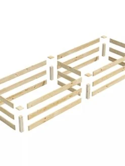 Pine Raised Garden Bed, 2' X 8' -Deals Garden Decor Store 8612244 01V jpg