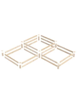 2-Tier Pine Raised Garden Bed, 4'x12' -Deals Garden Decor Store 8612257 01v