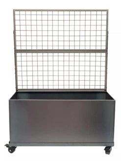 Nice Corten Trough Planters With Trellis -Deals Garden Decor Store 8612395 01V jpg