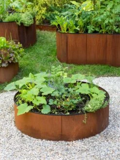 Birdies™ Corten Steel Round Raised Beds -Deals Garden Decor Store 8612422 1527 tif