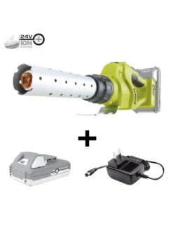 Sun Joe® 24-Volt 2.0Ah Cordless Elec. 1292-Degree Fire Starter, For Charcoal Grills -Deals Garden Decor Store 8612520 02v