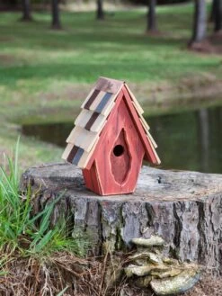 Vintage Wren Bird House -Deals Garden Decor Store 8612783 03v
