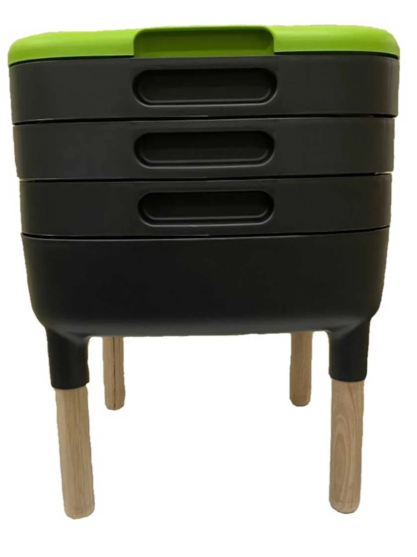 Maze Worm Farm Composter Trays With Wood Legs 2 Maze Worm Farm Composter Trays With Wood Legs - Image 2
