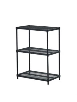 MeshWorks © 3 Tier Plant Shelving -Deals Garden Decor Store 8613016 04v meshworks 3 tier plant shelf black